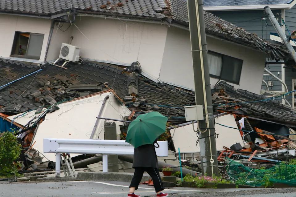 Earthquake damage
